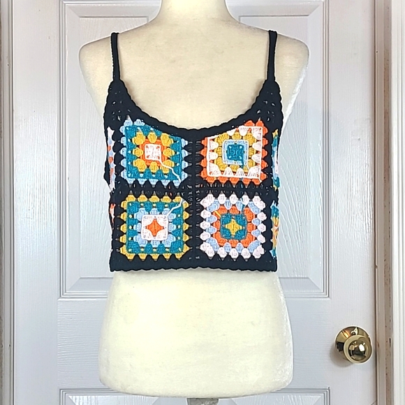 Tops - Crocheted Crop Top